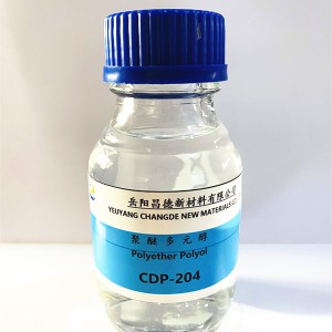 CAUSA polyol 204 ad polyurethanum elastomum, adhaesivas, sealants, IMPERVIUS efficiens et extruendo materiae